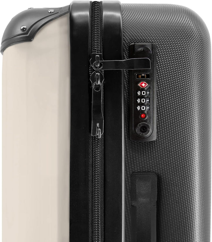 NoBoringSuitcases.com® Koffer Kinder Gross 67x43x25 cm Reisekoffer Kinderkoffer 4 Rollen Leicht Koff