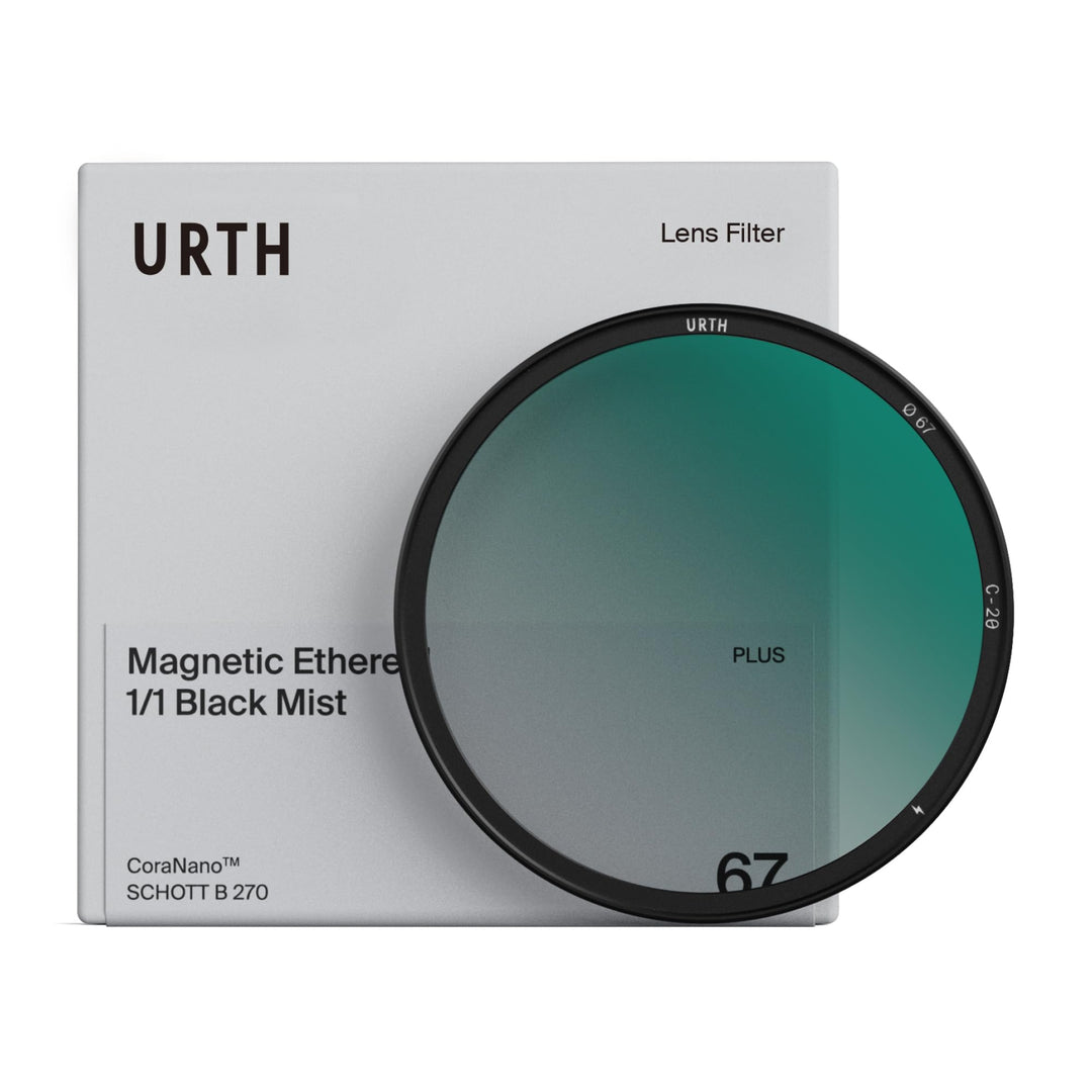 Urth 82mm Magnetischer Ethereal Black Mist 1/1 Diffusionsfilter (Plus) — Kinoeffekt, 20-fache Nanobe