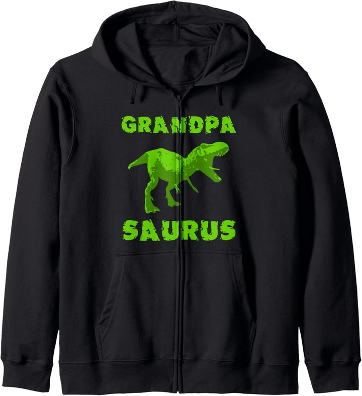 Grandpasaurus Opa Dinosaurier Grossvater Vatertag Shirt Kapuzenjacke