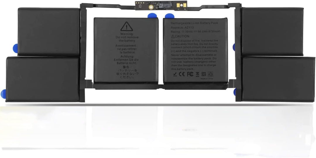 A2141 A2113 Laptop-Akku kompatibel mit MacBook Pro 16 Inch A2141 Release 2020 2019, EMC 3347 MVVL2 M