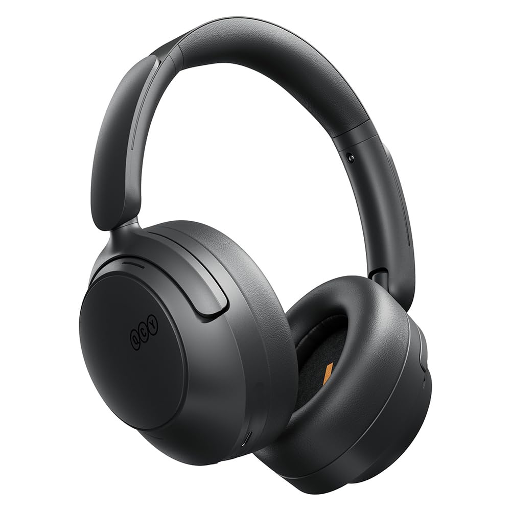 QCY H3S Over Ear Bluetooth Kopfhörer,Hybrid Aktive Noise Cancelling,Hi-Res Audio,LDAC,ultraleichtem
