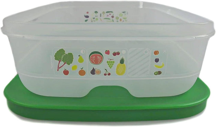 TUPPERWARE Kühlschrank 1,8 L dunkelgrün KlimaOase flach PrimaKlima Klimakönig 9757