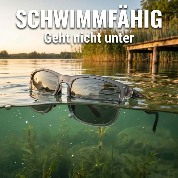 Zite Fishing Polarisationsbrille | Culo | Polbrille Angeln verspiegelt, UV400 & Schwimmfähig | Ultra