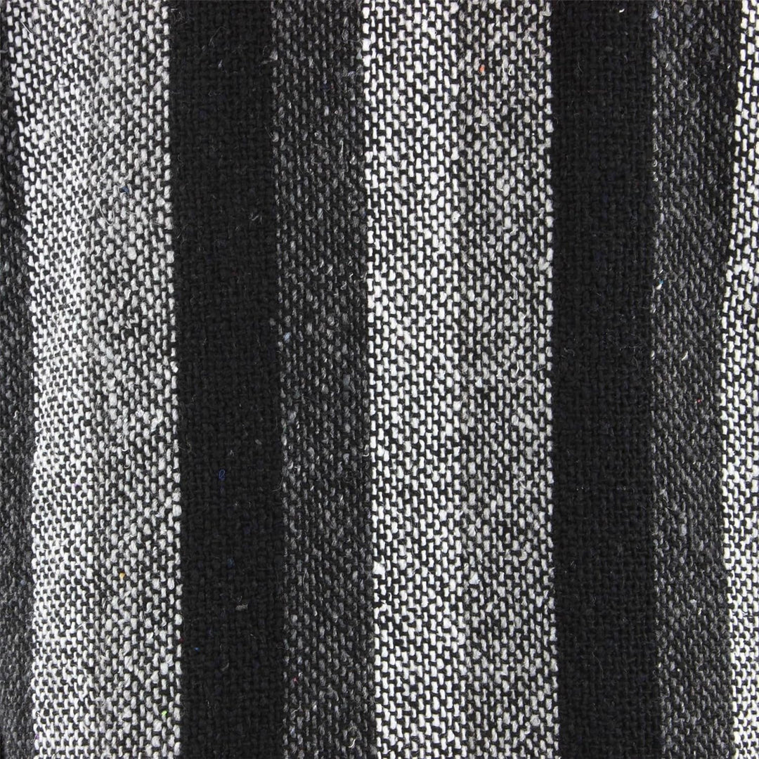 Siesta Mexikanische Baja Jerga mit Kapuze Hippie Jumper - Shades of Grey, M