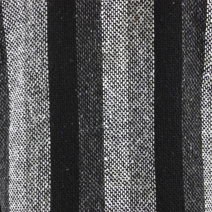 Siesta Mexikanische Baja Jerga mit Kapuze Hippie Jumper - Shades of Grey, M