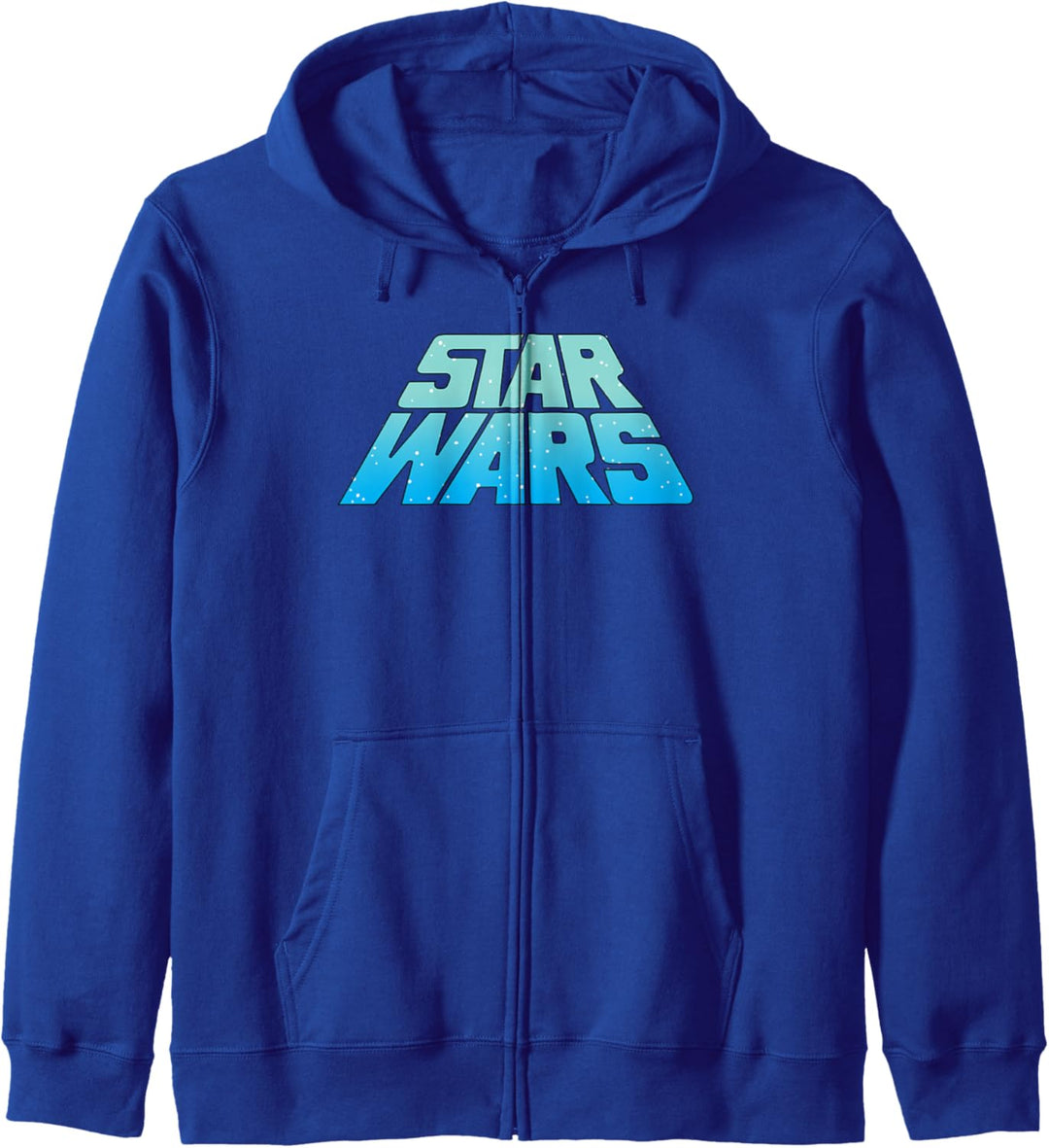 Star Wars Slanted Logo With Stars Kapuzenjacke