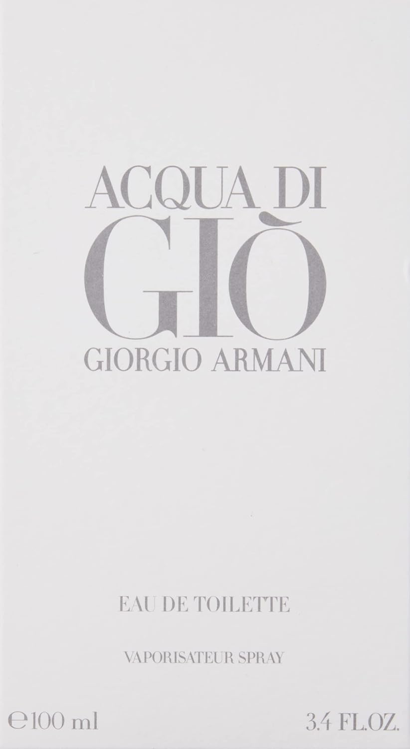 Armani Acqua Di Gio Homme Eau De Toilette Vaporisateur 100ml Aquatisch 100 ml (1er Pack), Aquatisch
