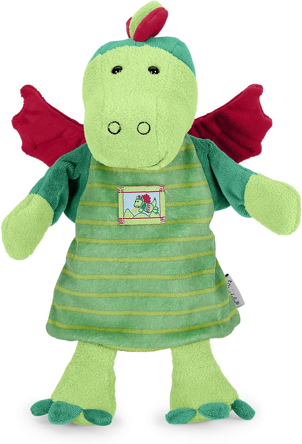 Sterntaler 3601651 Handpuppe Drache, 31 x 27 x 10 cm, Grün, Drache