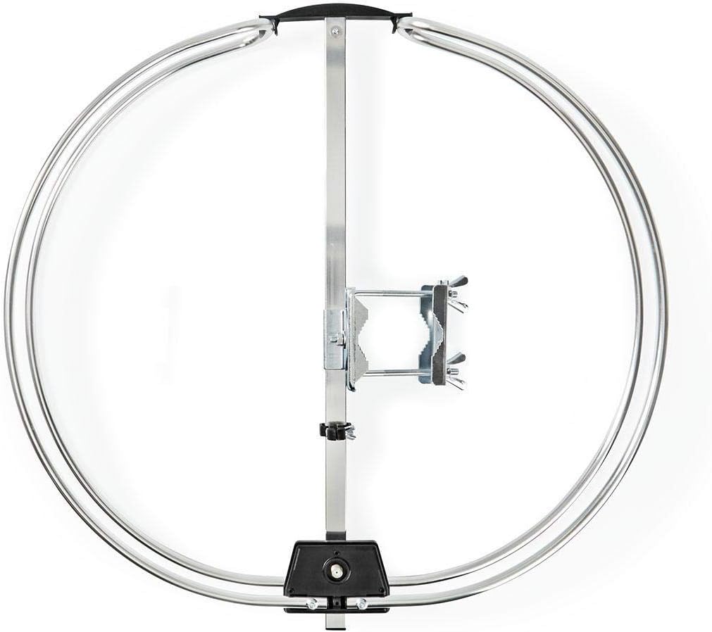 Nedis - UKW-Aussenantenne - Max. 4dB Verstärkung - FM Frequenzbereich: 87.5-108 MHz - 0-15 km Empfan