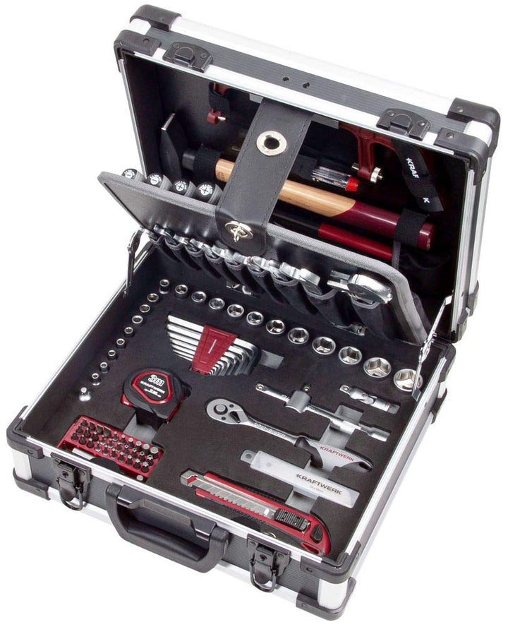 Kraftwerk 202.143.000 Werkzeugkoffer 1/4"+3/8"