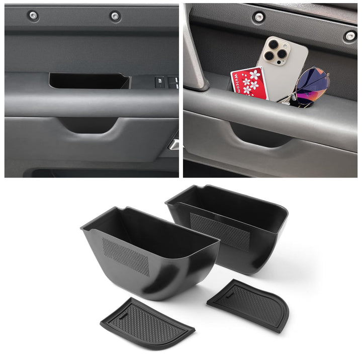 CDEFG Kompatibel mit Land Rover Defender 90 110 130 2023 2024 Auto Aufbewahrungsbox Autotür Innenrah