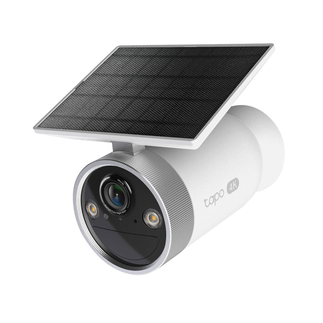 Tapo C465 Solar Aussenkamera Akku, 4K 8MP, Farbnachtsicht, kostenlose KI-Erkennung, 2-Wege-Audio, lo
