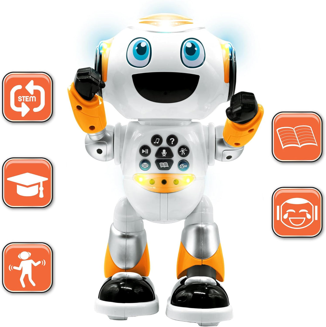 Lexibook, Powerman Advance - Französische Ausgabe - Ferngesteuerter Roboter, Interaktives Lernspielz