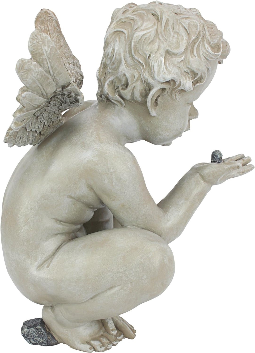 Design Toscano Cherub Statue Des Lebens Rätsel, Masse: 23 x 29 x 38 cm 2.25 kg