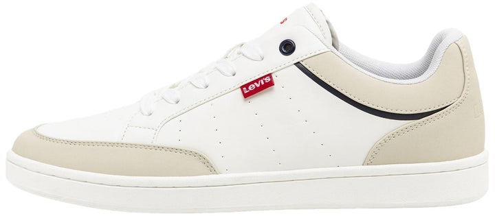 Levi's Herren Billy 2.0 Sneaker 40 EU Brilliant White, 40 EU Brilliant White