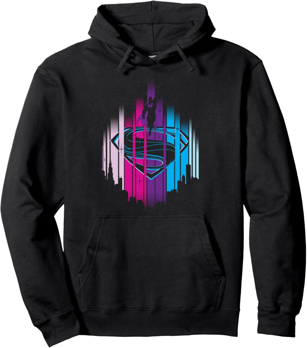 Superman Man of Steel City Lights Pullover Hoodie