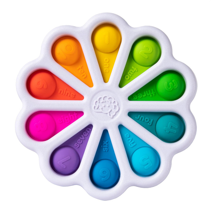 Fat Brain Toys Dimpl Digits, Number Learning Toy for Toddlers, Early Development Toy, Educational To