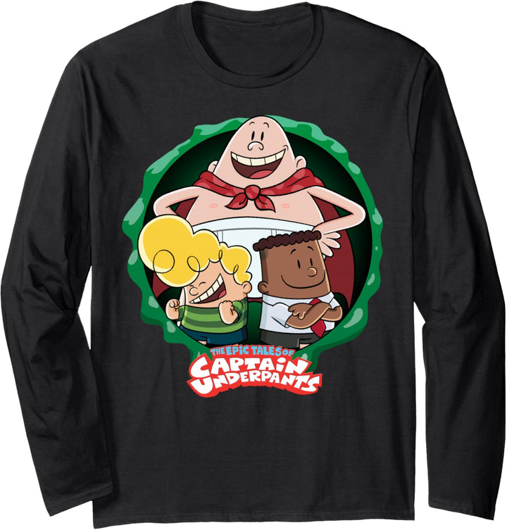 Captain Underpants Scheinwerfer Langarmshirt