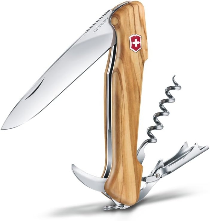 Victorinox Schweizer Taschenmesser Wine Master, Kellnermesser, Multitool, 6 Funktionen, Feststellkli