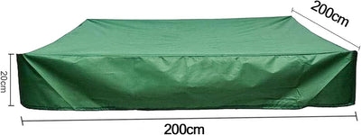 200 * 200 * 20cm Wasserdicht Sandkasten Abdeckung, Sandkastenabdeckung Plane,Spielzeug Sandkasten Ab