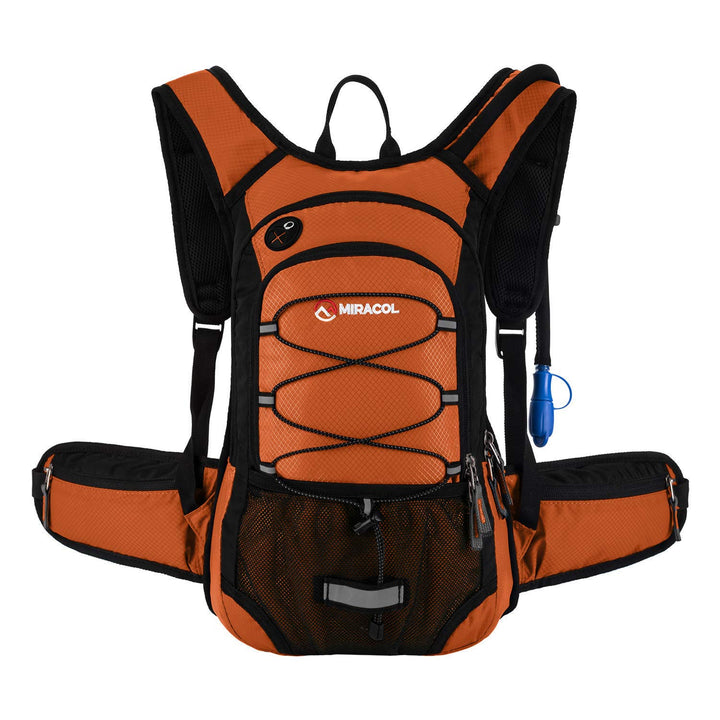 Miracol Trinkrucksack mit 2 l Wasserblase – Thermo-Isolierpack hält Flüssigkeit bis zu 4 Stunden küh