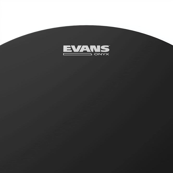 Evans B12ONX2 30,48cm (12 Zoll) Tomfell Onyx zweilagig 0,19mm, schwarz 12 inch, 12 inch