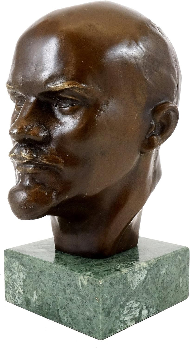Kunst & Ambiente - Bronzestatue - Wladimir Iljitsch Lenin Büste - signiert - Skulptur kaufen - Lenin