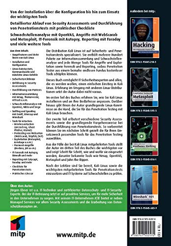 Einstieg in Kali Linux: Penetration Testing und Ethical Hacking mit Linux (mitp Professional), Tasch
