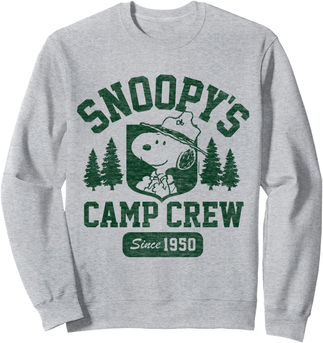 Peanuts - Snoopys Camp Crew Sweatshirt