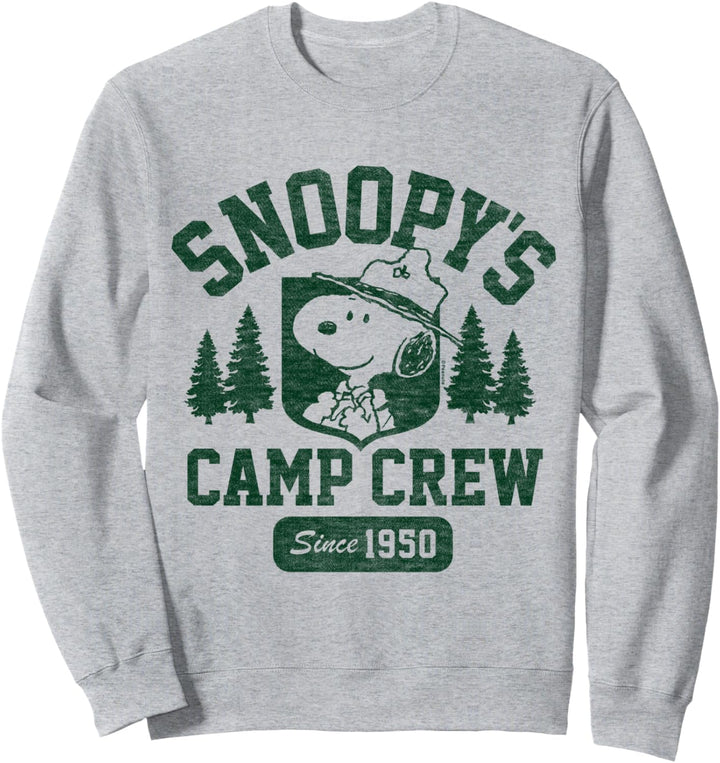 Peanuts - Snoopys Camp Crew Sweatshirt