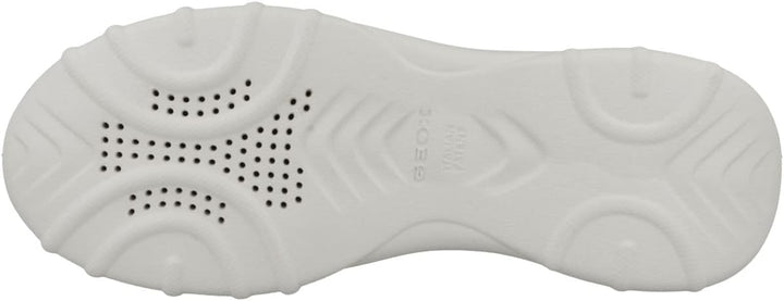 Geox Mädchen D Alleniee Sneaker, 36 EU Off White