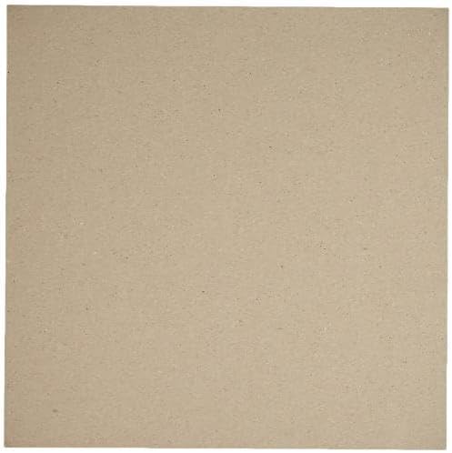 Anita y Su Mundo Scrapbooking-Material – Packung mit 25 Pappen, 12 x 12 cm, grau
