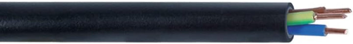 Debflex 512323 Spule U1000R2 3G2.5-V, 10 m, Schwarz