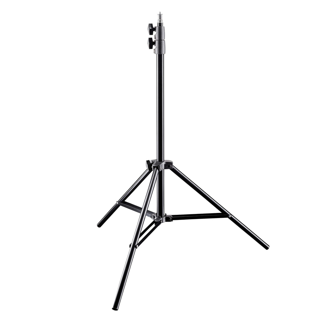 Walimex pro AIR 200 Lampenstativ 200cm - Lichtstativ mit Luftfederung Höhe max 200 cm, 4,5 kg Tragla
