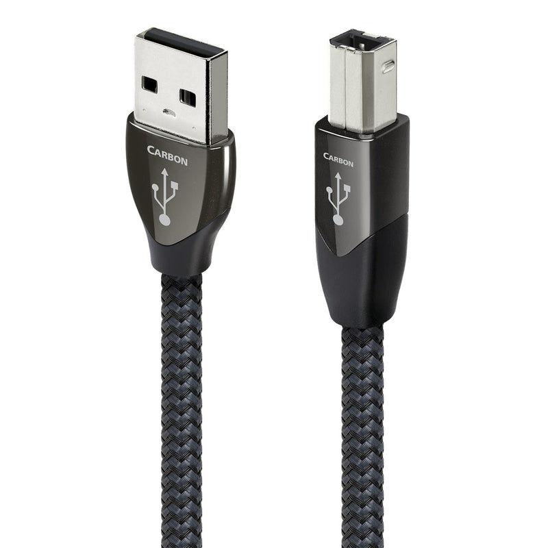 AudioQuest 0.75m Carbon USB A-B USB-Kabel 0,75 m USB B schwarz