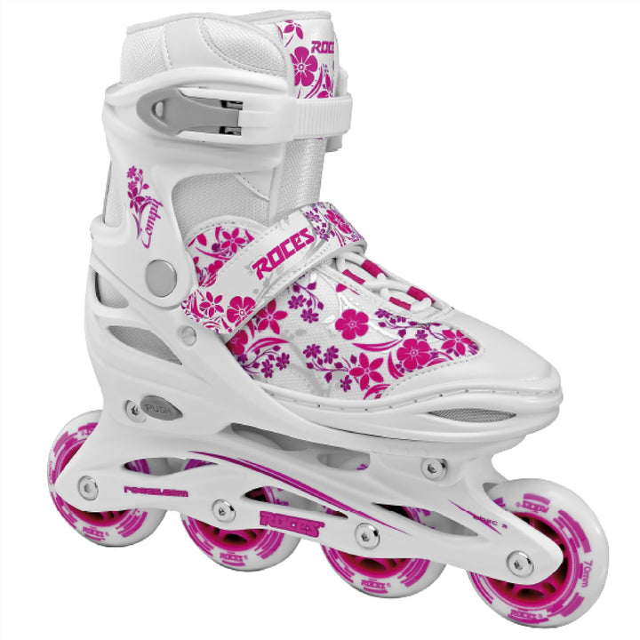 Roces Mädchen Inline-skates Compy 8.0 26-29 white/Violet, 26-29 white/Violet