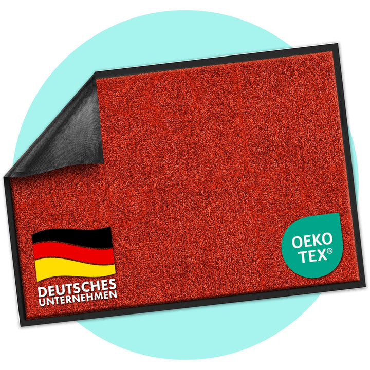 casa pura Schmutzfangmatte Rhine, Fussmatte, Türmatte für Eingangsbereich, Fussabtreter, Türvorleger