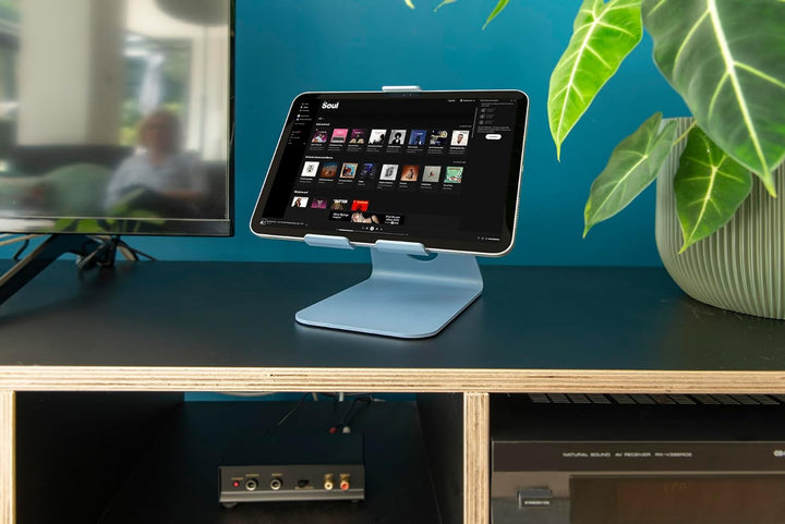 Tabdoq sehr stabile und solide Tablet Tischhalterung kompatibel mit Allen Tablets und iPad's von 8 b