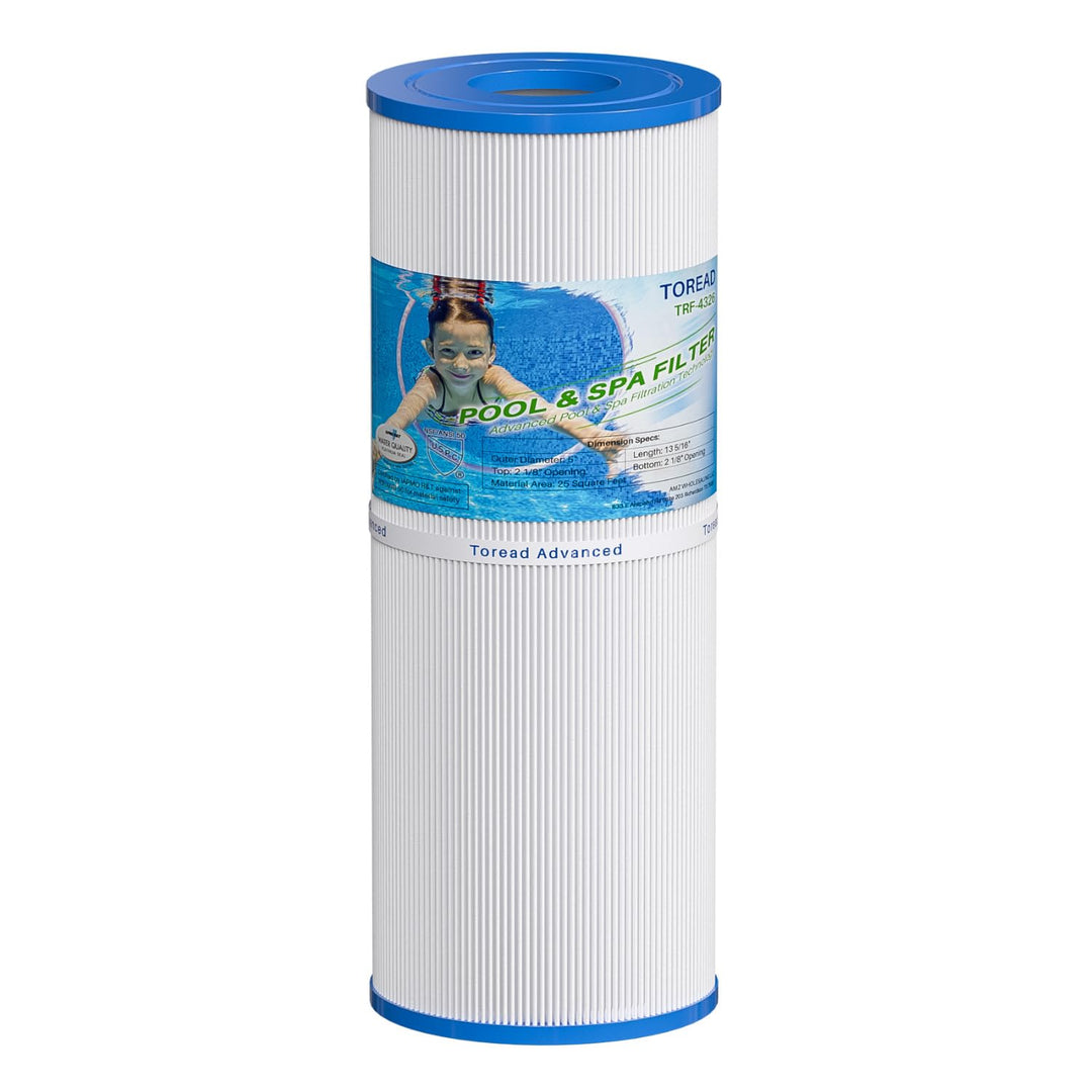 TOREAD Spa Filter für Whirlpools, ersetzt Pleatco PRB25-IN Unicel C-4326 FC-2375, 25 m², Pentair R17