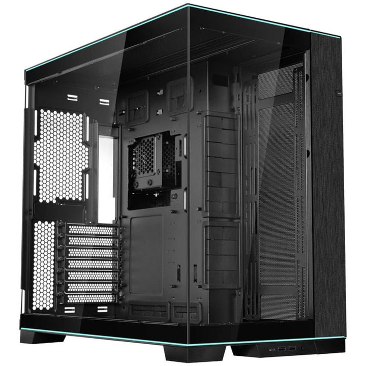Lian Li O11D EVO RGB Gaming PC Gehäuse ATX Schwarz - Midi Tower PC Gehäuse mit RGB-Beleuchtung, Graf