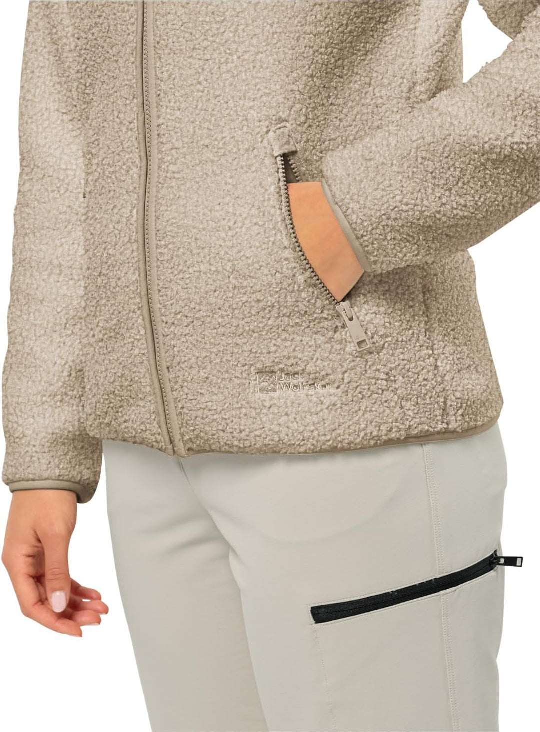 Jack Wolfskin Damen High Curl Jacket W Fleece-Jacke XL anis, XL anis