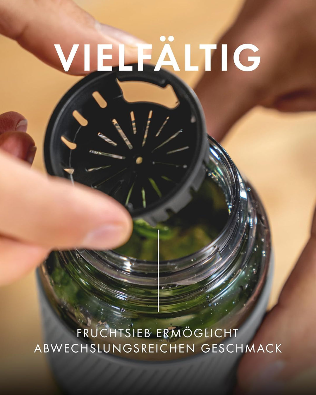 ZWILLING Trinkflasche BPA-frei, Wasserflasche für Fitness, Freizeit und Büro, Sportflasche aus Trita