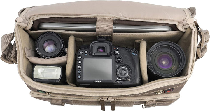 VEO RANGE 38 Schultertasche beige Beige Schultertasche VEO RANGE 38 BG, Beige Schultertasche VEO RAN