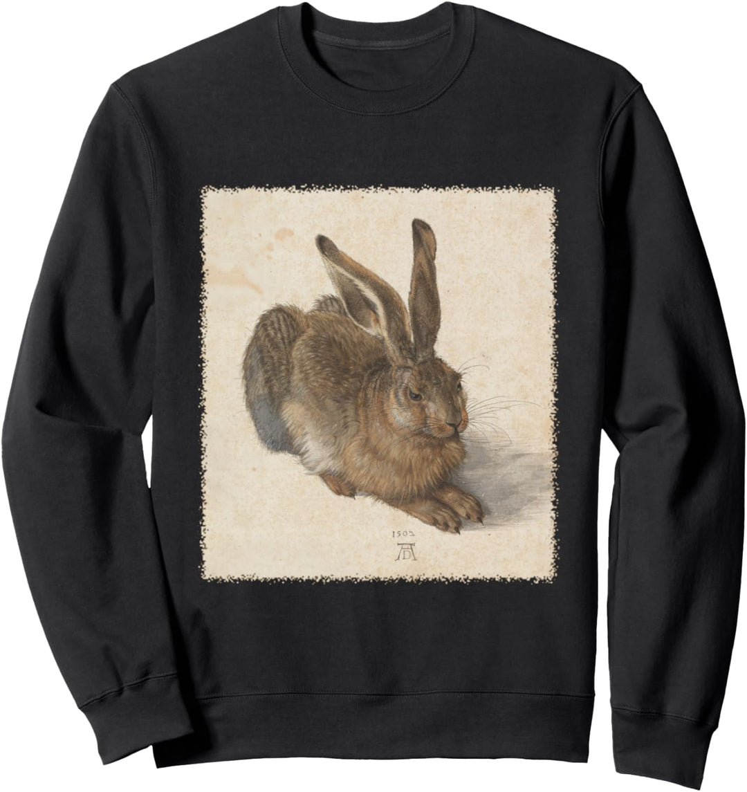 Junge Hase (Feldhase) von Albrecht Durer, Renaissance Art Sweatshirt