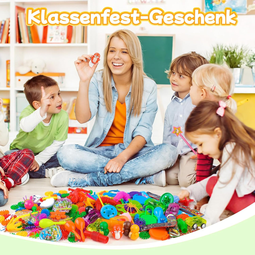 nicknack Mitgebsel Kindergeburtstag, 200 Stück Mitbringsel Kindergeburtstag Gastgeschenke, Pinata Fü