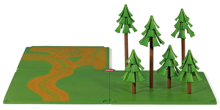 siku 5699, Feldwege und Wald, Kunststoff, Grün, Ideal für den Farmbereich, Feldwege und Wald