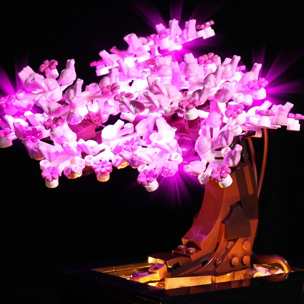 Led Licht Set für Lego Bonsai Baum, Led Beleuchtungs für Lego 10281 Tree Icons Botanik-Kollektion, H