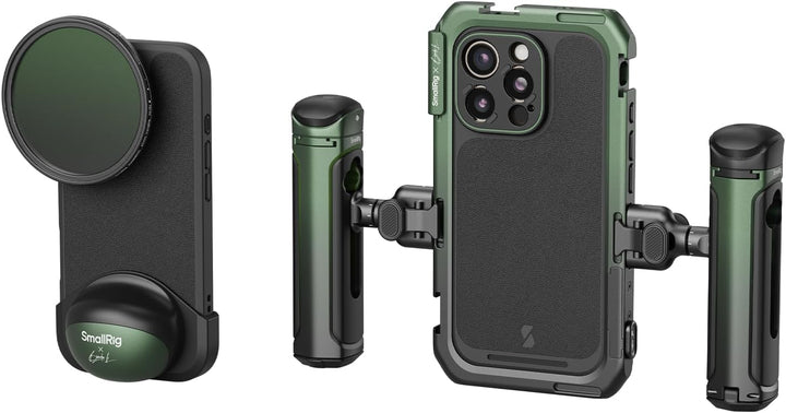 SMALLRIG x Brandon Li Mobiles Video-Kit für iPhone 16 Pro, Telefonkäfig mit FilMov Leichtgewicht-Tel