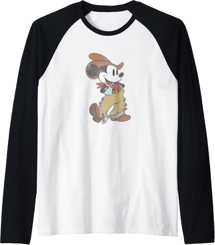 Disney Mickey & Friends Western Mickey Raglan