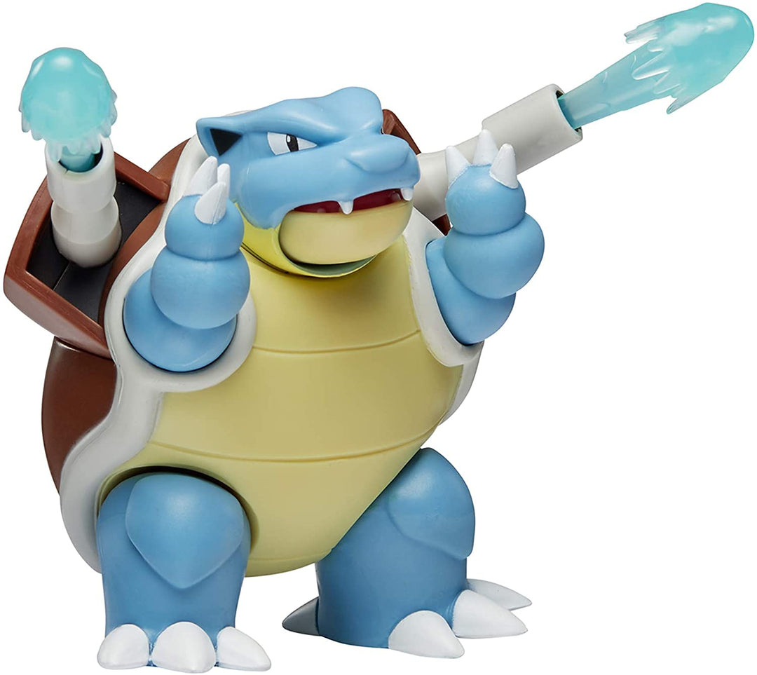 Pokémon Pokemon Figur Turtok Blastoise – 11,4 cm Figur - Neueste Welle 2021 - Offiziell Lizenziert P